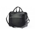Leather briefcase bag A4 704 BL-0-1BR_NIC