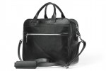 A4 Leather Portfolio-Bag  704 BL-0-1BR_NIC