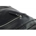 Leather briefcase bag A4 706 BL-0-1BR_NIC