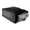 Leather briefcase bag A4 706 BL-0-1BR_NIC