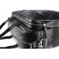 Leather briefcase bag A4 706 BL-0-1BR_NIC