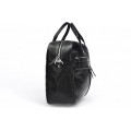 Leather briefcase bag A4 706 BL-0-1BR_NIC