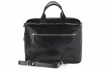 A4 Leather Portfolio-Bag  706 BL-0-1BR_NIC