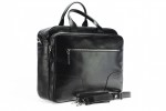 A4 Leather Portfolio-Bag  706 BL-0-1BR_NIC