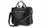 A4 Leather Portfolio-Bag  706 BL-0-1BR_NIC