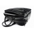 Leather briefcase bag A4 706 BL-0-1BR_NIC