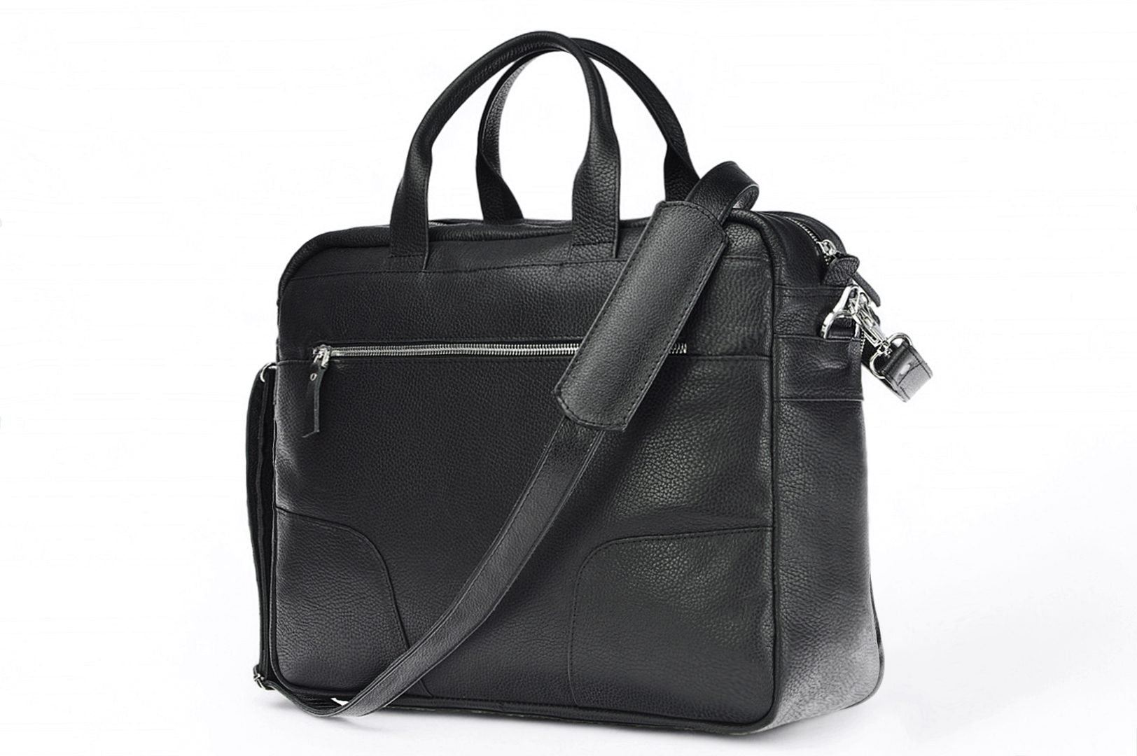 A4 Leather Portfolio-Bag  706 EL-4-1BR_NIC 