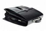 Classic A4 leather briefcase, 78 BL-0-1BR