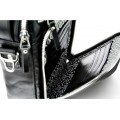 Classic leather shoulder bag. 80 BL-0-1BG_NIC