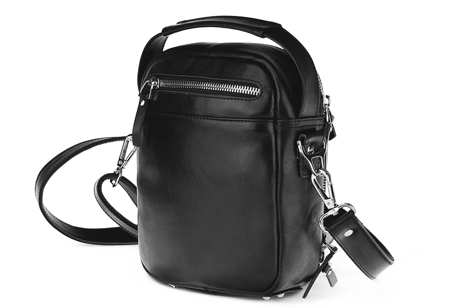   Classic leather shoulder bag. 80 BL-0-1BG_NIC