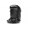 Classic leather shoulder bag. 80 BL-0-1BG_NIC