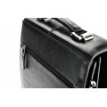 Leather satchel Model 8 BL-0-1BG