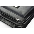 Leather satchel Model 8 BL-0-1BG