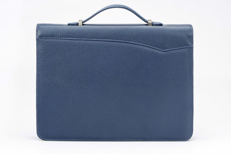 Genuine Leather A4 Conference Folder with Zipper | Eric Lasko
