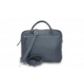 Leather satchel Model 3 EL-4-3BR