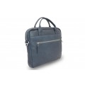 Leather satchel Model 3 EL-4-3BR